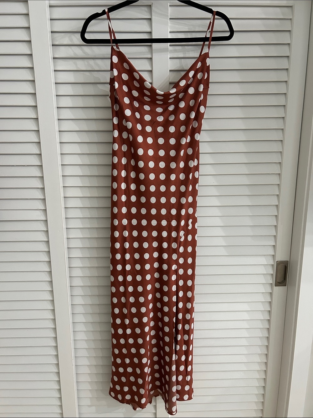 Polka Dot Slip Dress